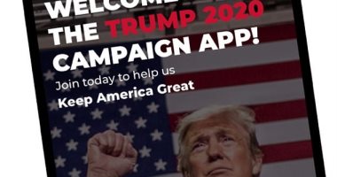تحذيرات: تطبيق حملة ترامب 2020 يطلب الوصول لكميات ضخمة من البيانات الشخصية