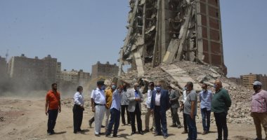 محافظ الجيزة يتفقد اعمال تطوير المحاور البديلة والرابطة بشارع الأهرام