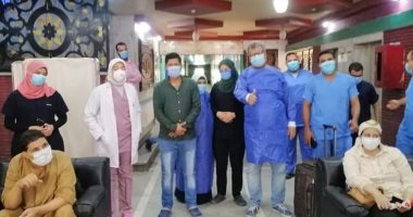 صور.. خروج وتعافى 7 حالات بينهم طبيب حميات من مستشفى قنا العام للعزل