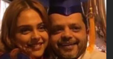 هنيدى يحتفل بنجاح ابنته فريدة: عقبال ما احتفل بتخرجك من الجامعة 
