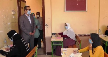 صور.. نائب محافظ الغربية يتفقد لجان الثانوية العامة بكفر الزيات وبسيون