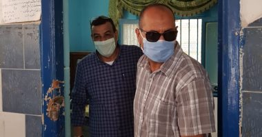 رئيس مدينة بلبيس يتفقد لجان الثانوية العامة وسط إجراءت إحترازية