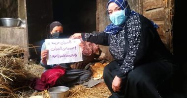 صور.. "القومى للمرأة" بالغربية ينفذ حملة طرق الأبواب بعنوان "احميها من الختان"