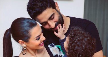 كارمن سليمان تحتفل بعيد ميلاد زوجها.. وتعلق: قضيت معاك أحلى سنين
