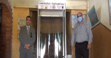 صور ..بوابات تعقيم للمستشفيات والمساجد والكنائس بالإسكندرية