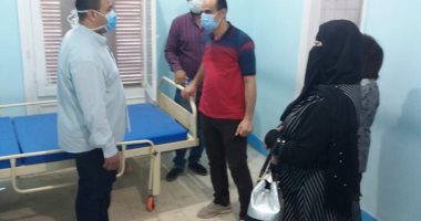 وكيل الصحة بسوهاج يتفقد أعمال تطوير مستشفى حميات جرجا.. صور