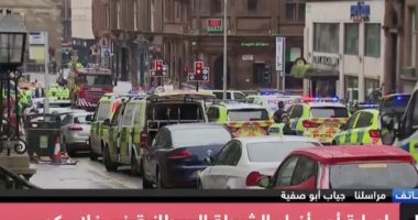 إصابة شرطى بريطانى وسقوط جرحى فى حادث طعن بجلاسكو