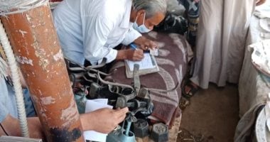 صور.. ضبط 11 ميزان غير مدموغ فى حملة تموينية بأسواق الأقصر