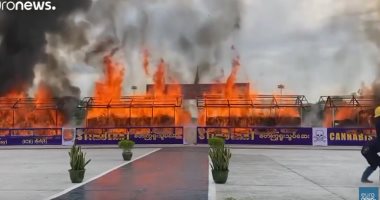 انفجار ضخم يودى بحياة العشرات فى ميانمار