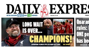 ليفربول يتصدر أغلفة صحف أوروبا بعد التتويج بالدوري الإنجليزي.. صور