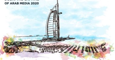"دبى عاصمة الإعلام العربى 2020".. شعار الطوابع التذكارية الصادرة بالإمارات