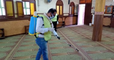 تطهير المساجد والكنائس بمشاركة فرق الجوالة فى القليوبية.. صور