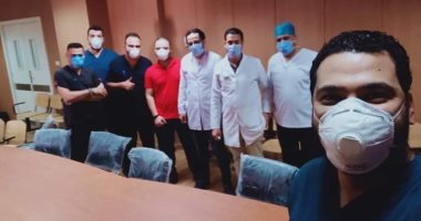 خروج 8 حالات تعاف من فيروس كورونا بمستشفى بنها للتأمين الصحى