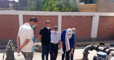 نائب محافظ القليوبية تفقد مشروعات الصرف الصحى بقرى طوخ.. صور