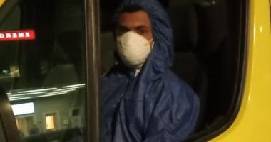 الجيش الأبيض.. "عبد الدايم" سائق بهيئة الإسعاف على خط المواجهة فيروس كورونا