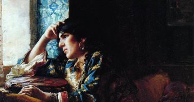 100 لوحة عالمية.. "فى انظار الغائب" ما تقوله العينان