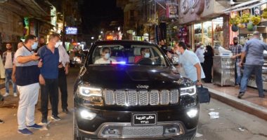 غلق وتشميع 8 محلات وتحرير 12 مخالفة مرورية بطنطا