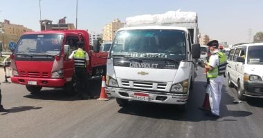 تحرير 692 مخالفة مرورية متنوعة خلال حملة مكبرة بأسوان