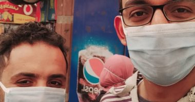 بالكمامة.. "السيد" و"محمد" يشاركان بصورة لهما ملتزمان بالإجراءات الوقائية