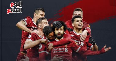 إنفو جراف.. أرقام قياسية بالجملة فى موسم ليفربول التاريخى بالدورى الإنجليزى
