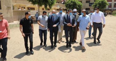 محافظ المنوفية يتفقد معهد الشهداء الدينى الإعدادى الثانوى بنين للإطمئنان على سير الامتحانات
