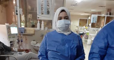 الجيش الأبيض.. "ريهام" أخصائية تمريض بمستشفى سيدى سالم فى مواجهة فيروس كورونا