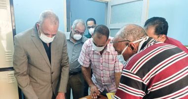 خروج وتعافى 6 حالات مصابة بكورونا من مستشفى قفط التعليمى بقنا