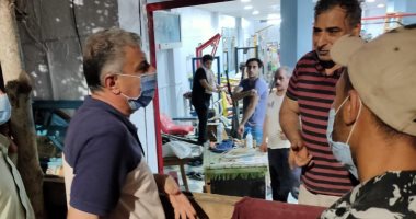 رئيس مدينة أبوكبير: التزام أصحاب المقاهى والكافيهات بمواعيد الغلق الرسمية