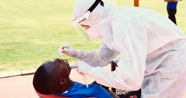 الأهلي يجري المسحة الثانية للاعبى الفريق للكشف عن "كورونا".. صور