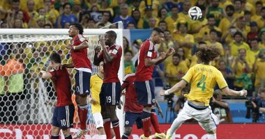 جول مورنينج.. دافيد لويز يسجل صاروخاً في كأس العالم على طريقة كارلوس