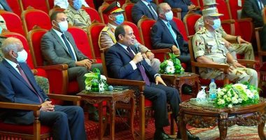 السيسي: أعرب عن سعادتى واعتزازى بما شهدته اليوم خلال افتتاح عدد من مشروعات