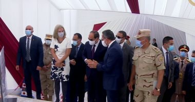 الرئيس السيسي يصل قصر البارون بمصر الجديدة لافتتاحه بعد ترميمه