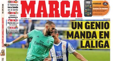 صدارة ريال مدريد وقمة برشلونة ضد أتلتيكو مدريد الأبرز فى صحف العالم