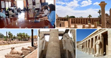 صور.. الفرعون المصرى جاهز للاحتفال.. معابد الكرنك والأقصر وحتشبسوت ومقابر وادى الملوك تتجهز لاستقبال السائحين مجددا نهاية الأسبوع.. حملات تعقيم وتطهير مكثفة وتوزيع كمامات وكحول على العاملين لحمايتهم من كورونا