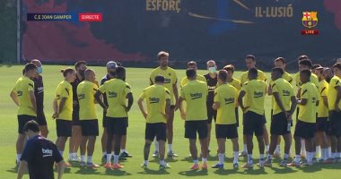 آرثر ميلو يعد زملاءه بالقتال للنهاية قبل قمة برشلونة ضد أتلتيكو مدريد