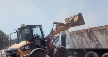 رفع 55 طن قمامة فى حملات بمركز تلا بالمنوفية
