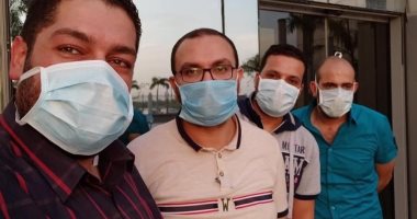 شفاء مدير عناية مستشفيات العزل بالإسماعيلية من كورونا.. صور