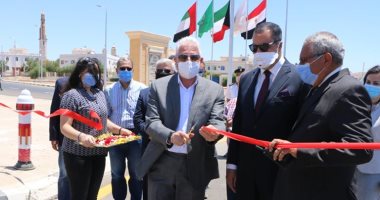 محافظ جنوب سيناء يفتتح طرق ومحاور رئيسية بشرم الشيخ.. صور