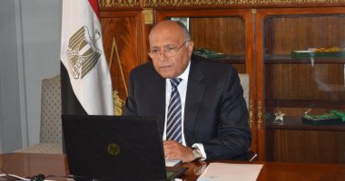 شكرى يشارك في المؤتمر الوزاري حول "سد الفجوات الرقمية: الاستجابة الرقمية لكورونا"