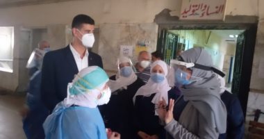 نائبا محافظ القليوبية يتابعان مستشفيات المحافظة التي تقدم خدمة لمصابي كورونا