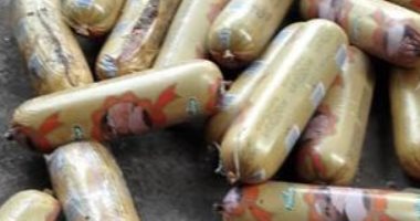 ضبط 100 كجم لانشون و100 عبوة جبن مطبوخ منتهية الصلاحية بالغربية