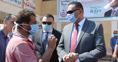 محافظ الدقهلية يدشن حملة التطعيم ضد شلل الأطفال ويؤكد كل الدعم اللازم للمرضى