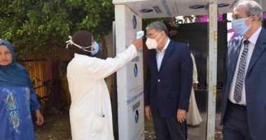 محافظ المنيا: استمرار أعمال التطهير والتعقيم داخل وخارج لجان الثانوية العامة 