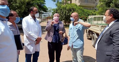 وكيل صحة الشرقية يتفقد الخدمة الطبية بمشتول السوق