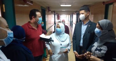 صور.. نائبا محافظ القليوبية فى جولة مفاجئة لـ4 مستشفيات لخدمة مصابى كورونا