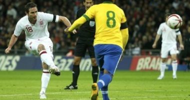 جول مورنينج.. لامبارد يضع هدفًا "بلياردو" لمنتخب إنجلترا في شباك البرازيل