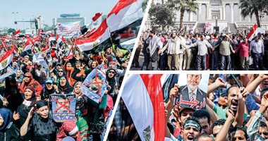 كيف تحملت دولة 30 يونيو مسؤولية حماية مؤسسات الدولة من الانهيار.. الجماعة الإرهابية تجاوزت الخطوط الحمراء للنسيج الاجتماعى المصرى فثار عليها الشعب.. حاكم يحتمى بجماعة فى أغرب مشهد سياسى فى تاريخ مصر