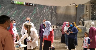 رئيس مجلس مدينة أوسيم يتابع تطبيق إجراءات الوقاية من كورونا بلجان الثانوية العامة