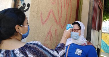 صور.. انتظام دخول طلاب الثانوية العامة للجان الامتحانات