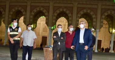 محافظ الغربية ونائبه فى جولة تفقدية لميدانى المحطة والسيد البدوى.. صور